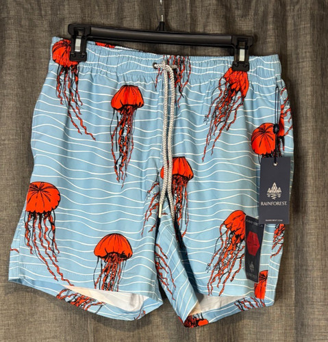Rainforest men swim trunks - rainforest, men’s